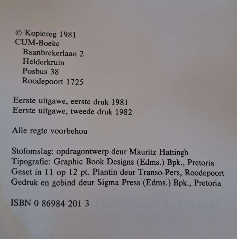 Grenswag - H.J. Vermaas (Hard cover with dj)