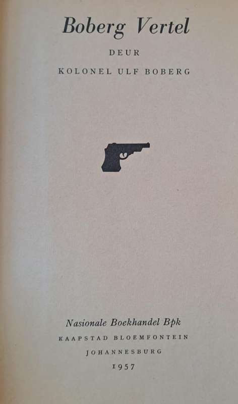 Boberg Vertel - Kolonel Ulf Boberg (Hard cover with no dj)