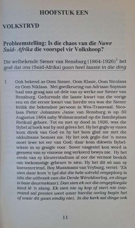 Volkshoop - adv. P J Pretorius (paperback)