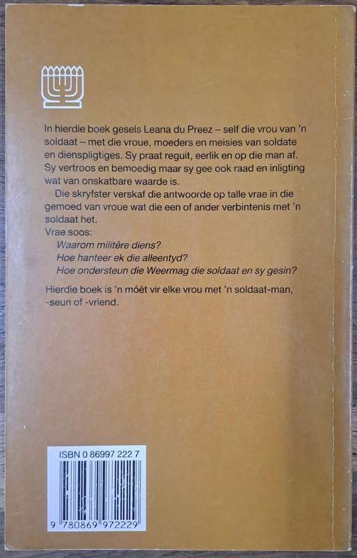 Ek en my soldaat - Leana du Preez (paperback)