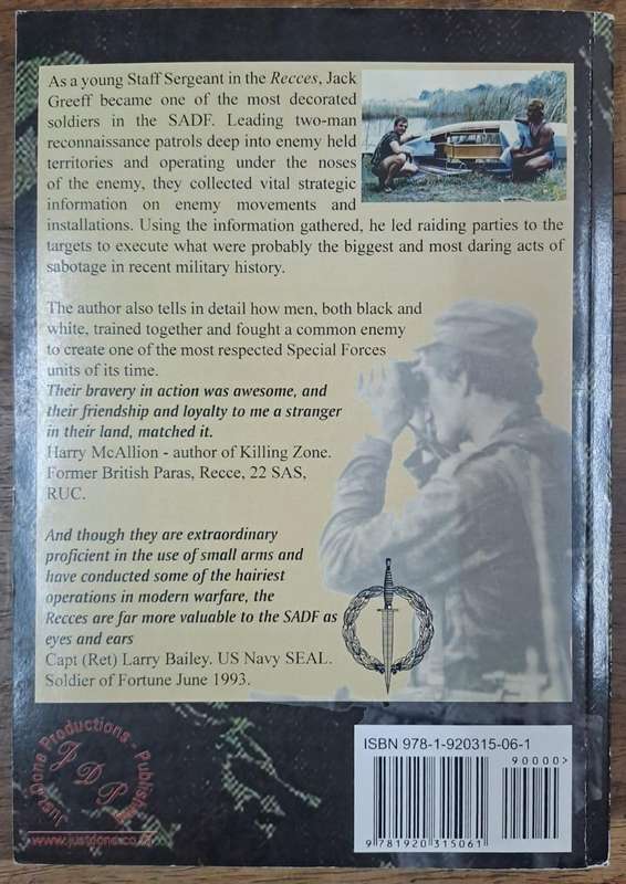 A greater share of Honour - Major Jack Greeff HC (paperback)