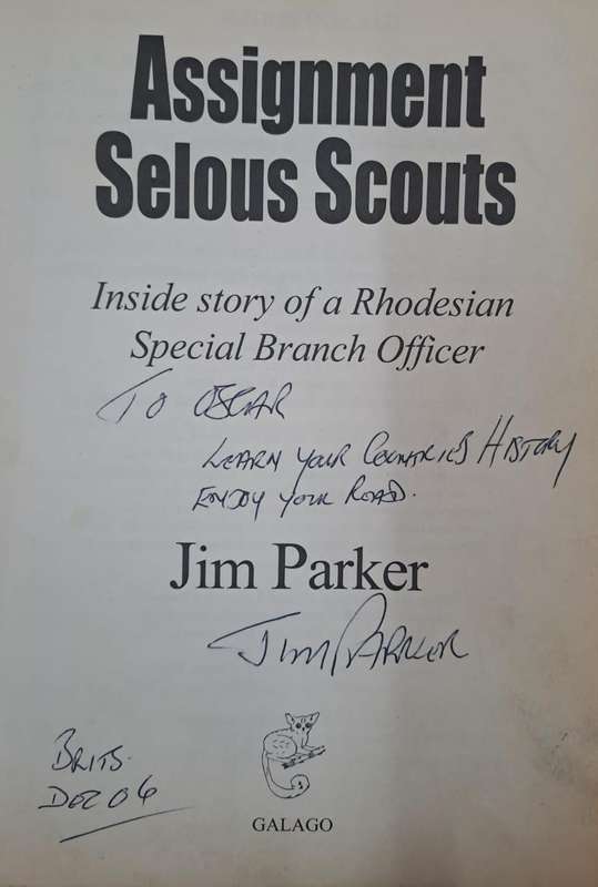 Assignment Selous scouts - Jim Parker (paperback)