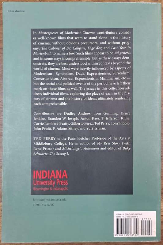 Masterpiece of Modernist - Ted Perry  (paperback)