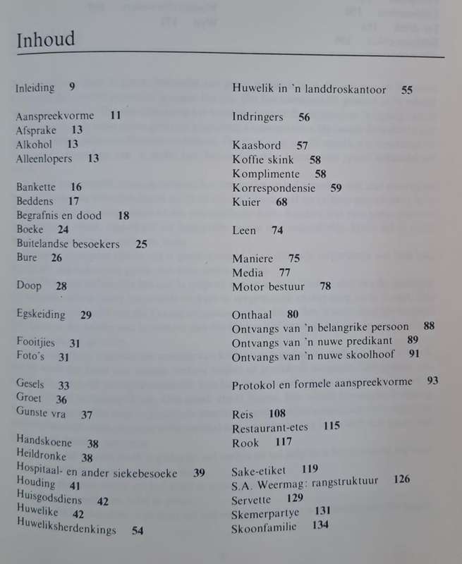 Goeie maniere & etiket - Emsie Schoeman (Hard cover with dj)