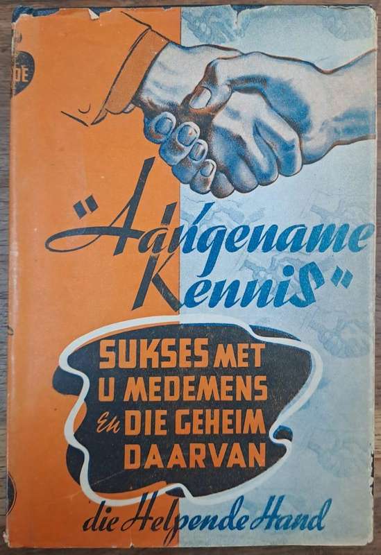 Aangename Kennis - Die helpende hand (Hard cover with dj)