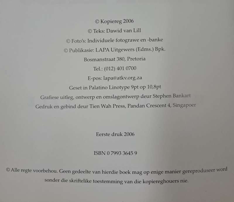 Wonders van Afrika - Dawid van Lill (paperback)
