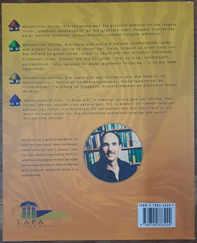 Wonderlike Afrika - Dawid van Lill (paperback)