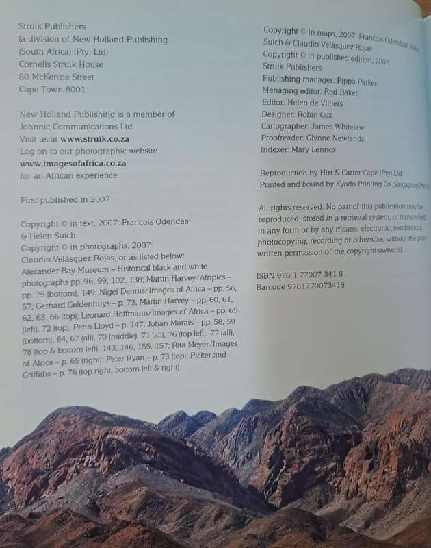 Richtersveld the land and its people - Francois Odendaal (paperback)