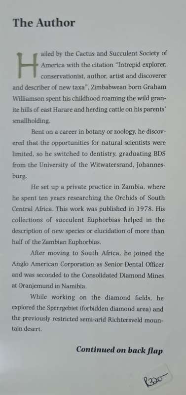 Richtersveld - Graham Williamson (Hard cover with dj)