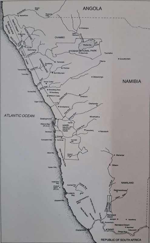 Namibia - David Bristow (paperback)