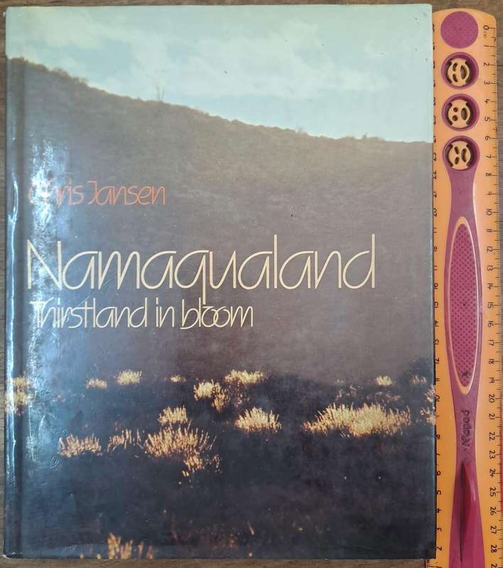 Namaqualand - Chiris Jansen (Hard cover with dj)