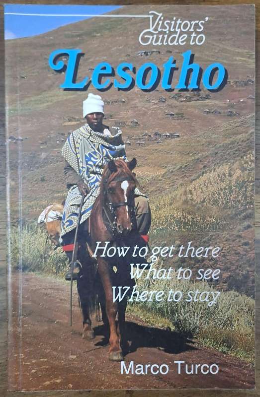 Visitors guide to Lesotho - Marco Turco (paperback)