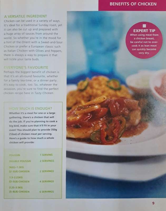 Tasty chicken  - best food Fast! (paperback)