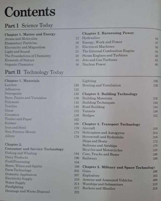 Science and technology - Michael Bisacre (Hard cover with dj)