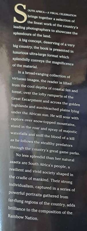 South Africa a visual celebration - Elaine Harford (Hard cover with dj)