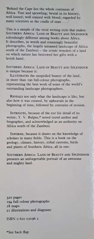 South Africa land of beauty and Splendour - Reader's Digest (Hard cover with dj)