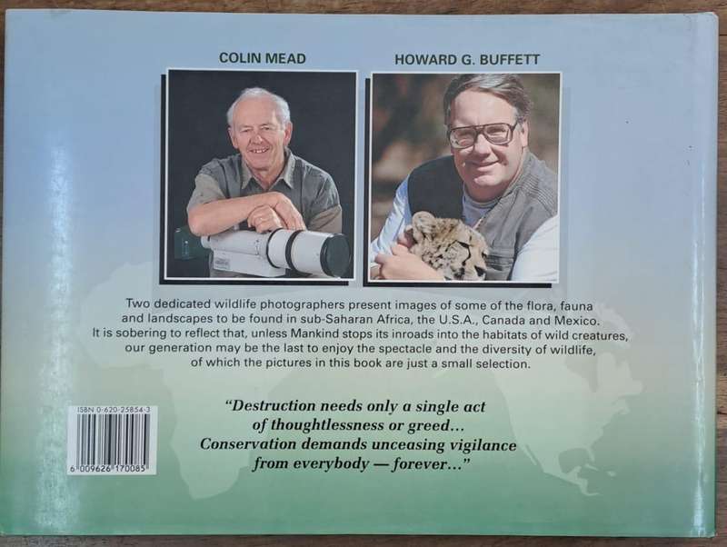 Images of the wild Africa & North America - Colin Mead (Hard cover with dj)