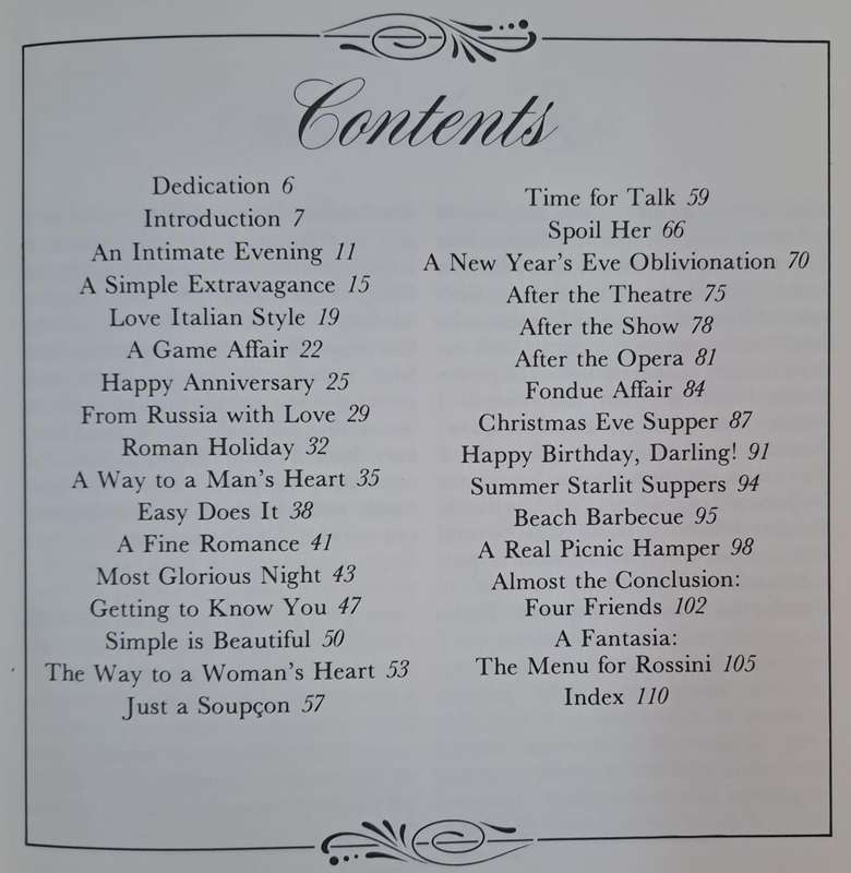 Candlelight dinners romantic meals for two - Julie Hamilton (Hard cover with dj)