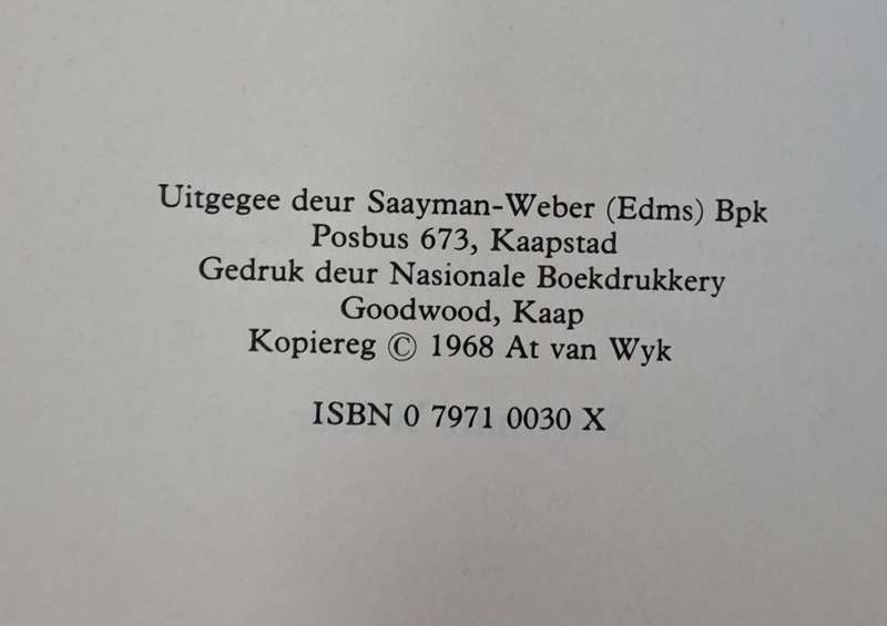 Kniel, Krygsman - At van Wyk (paperback)