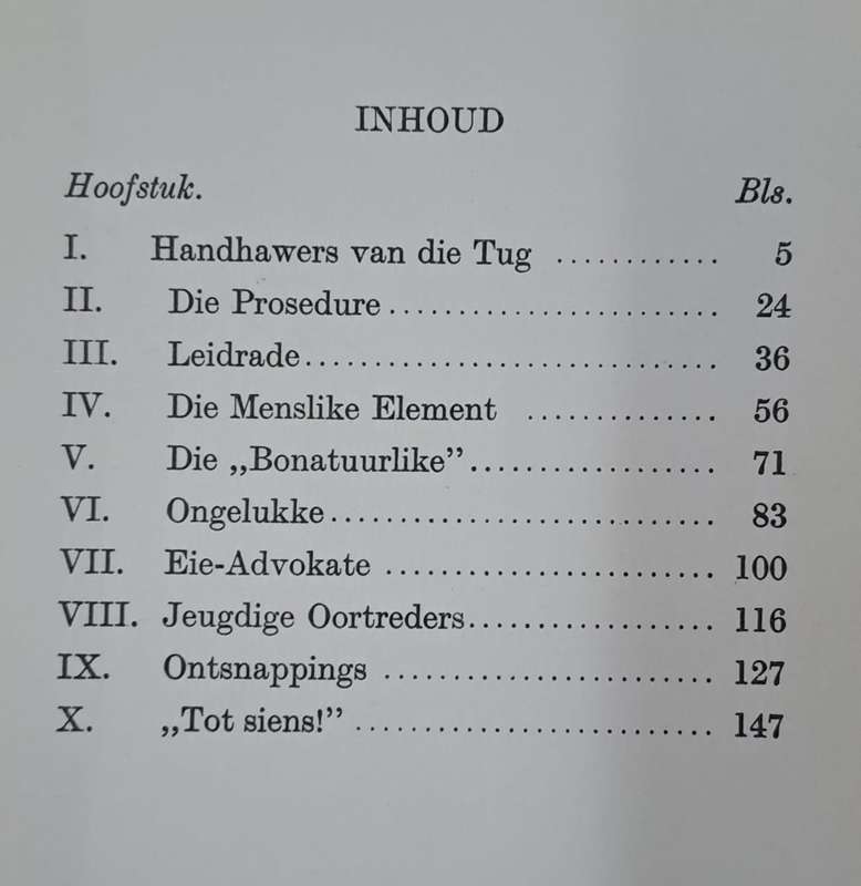 Voor die magistraat - A.J.J. van Pletzen (Hard cover with no dj)