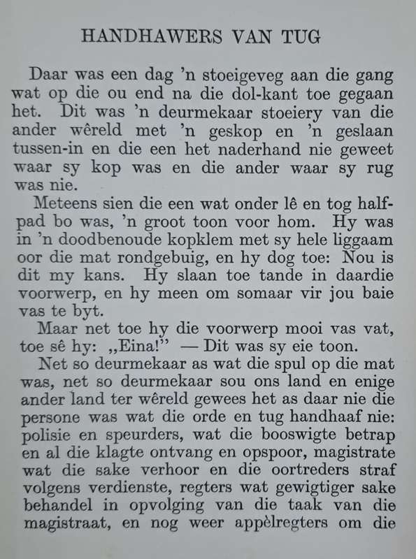 Voor die magistraat - A.J.J. van Pletzen (Hard cover with no dj)