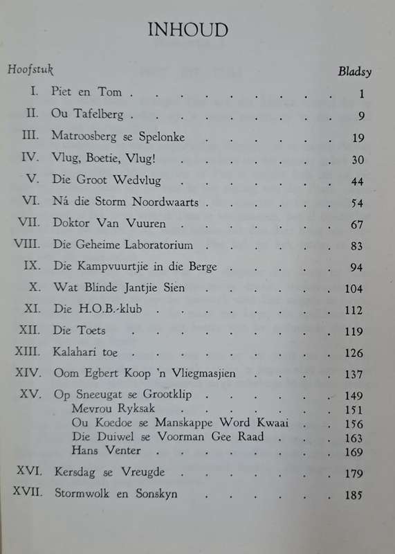 Seuns van die wolke - August van Oordt (Hard cover with no dj)
