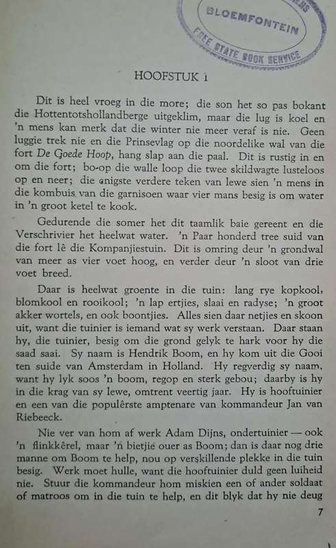 Antjie die boerevrou - J. F. Van Oordt (Hard cover with dj)