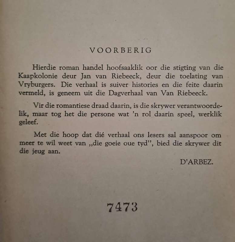 Antjie die Boerevrou - J. F. Van Oordt (Hard cover with no dj)
