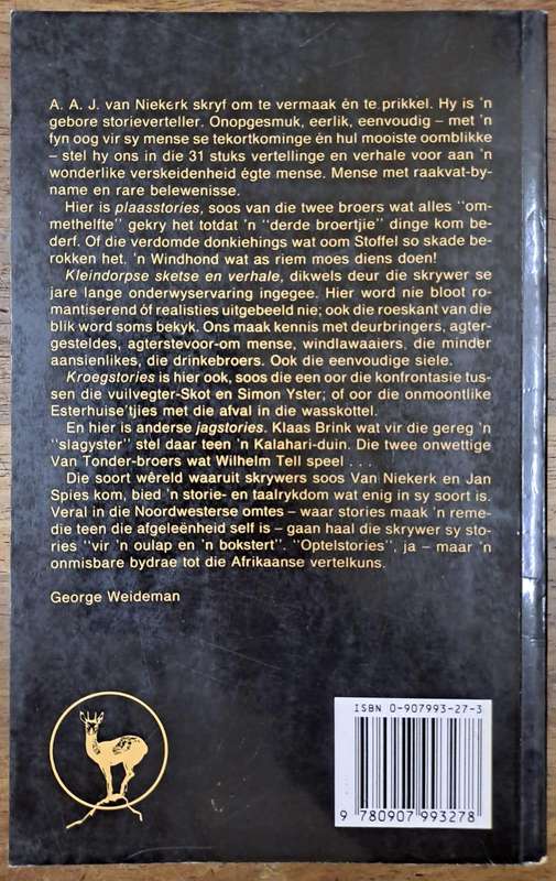 Vir n oulap en n bokstert - A. A. J. Van Niekerk (paperback)