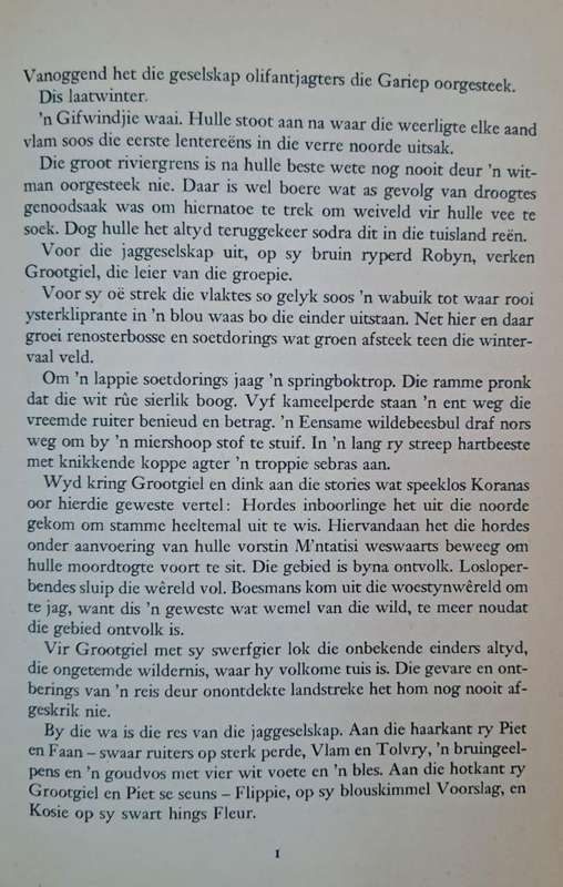 Vallei van die skedels - H.J. Vermaas (hard cover with dj)