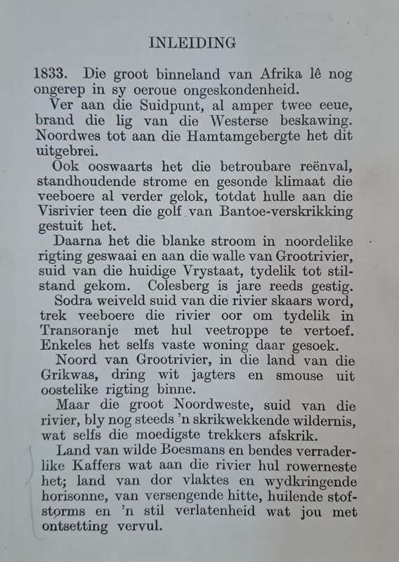 Temmers van die noordweste - Elizabeth Vermeulen (Hard cover with no dj)