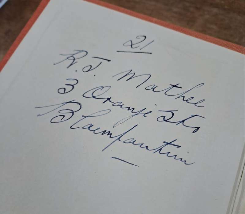 Kêrel van die goudstad - Hendrik en Fritz von Hörsten (Hard cover with no dj)