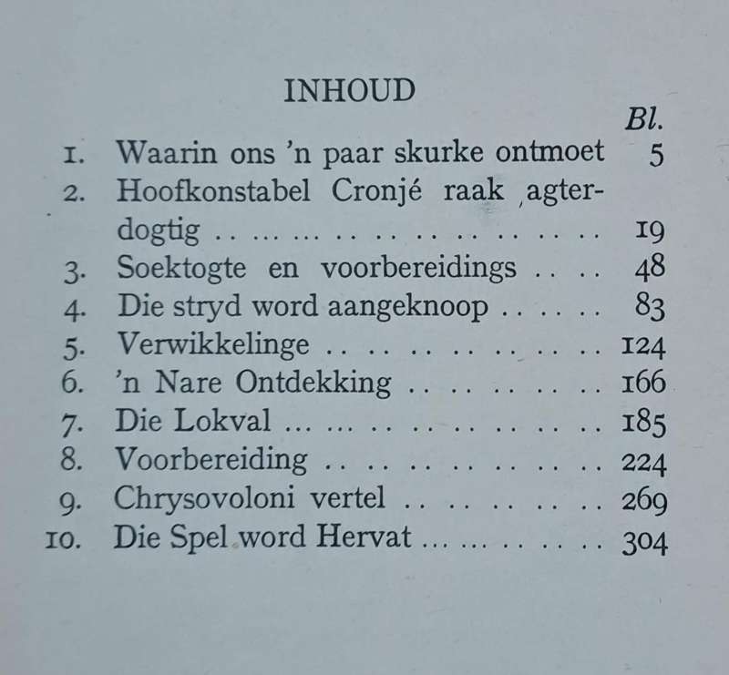 Die dood agtervolg die Kabeljou - Jan Waterman (Hard cover with no dj)