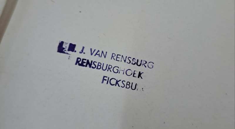 Staan jou man - G. R. Von Welligh (Hard cover with no dj)