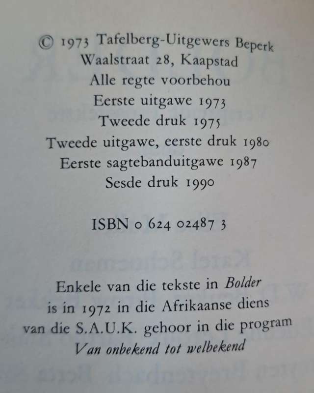 Bolder - Elise Muller (paperback)