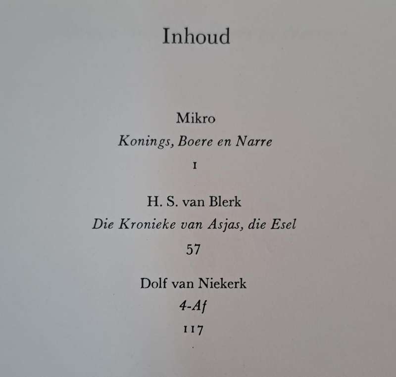 Drielaag - H. S. Van Blerk (Hard cover with dj)