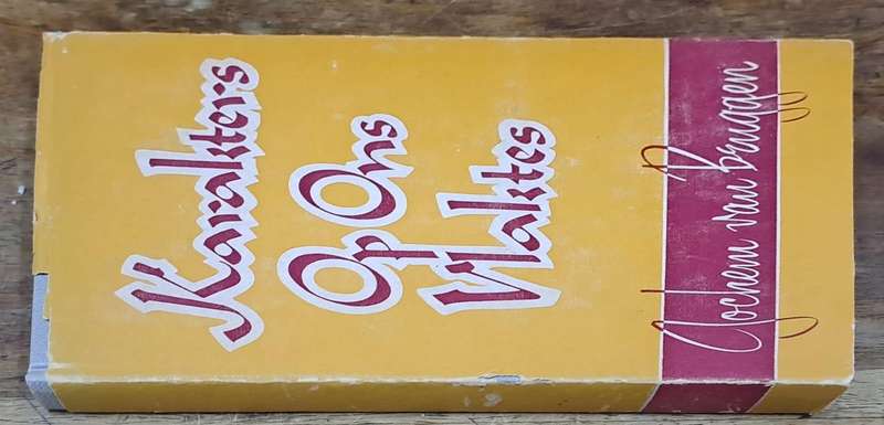 Karakters op ons vlaktes - Jochem van Bruggen(Hard cover with dj)