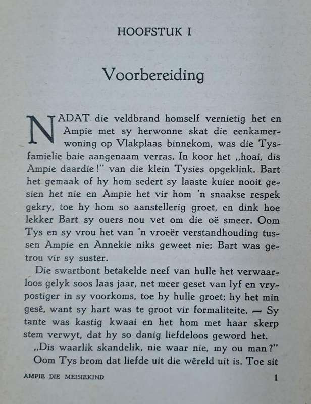 Ampie die meisiekind - Jochem van Bruggen (Hard cover with no dj)