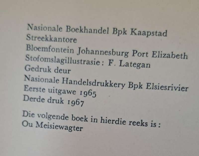Die blou tartare - H. S. VAN Blerk (Hard cover with dj)