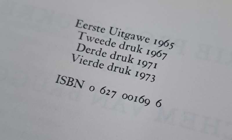 Drie prosastukke van Jochem van Bruggen - A. P. Grové (Hard cover with no dj)
