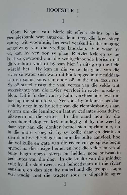 Kromburg - C. M. Van den Heever (Hard cover with no dj)