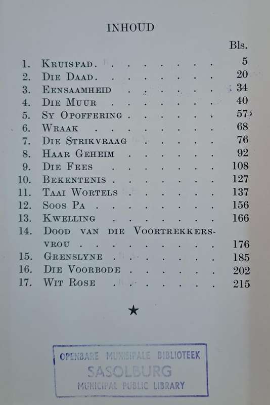 Kruispad - C.M. van den Heever (Hard cover with no dj)
