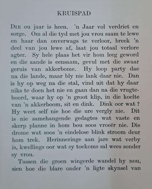 Kruispad - C.M. van den Heever (Hard cover with no dj)