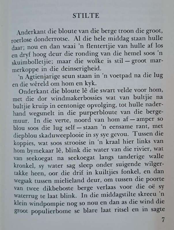Langs die grootpad - C. M. van den Heever (Hard cover with dj)