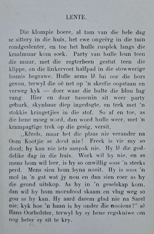 Op die plaas - C. M. Van den Heever (Hard cover with no dj)