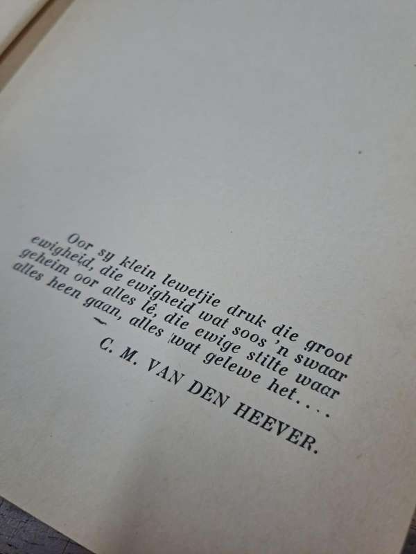 Op die plaas - C. M. Van den Heever (Hard cover with no dj)