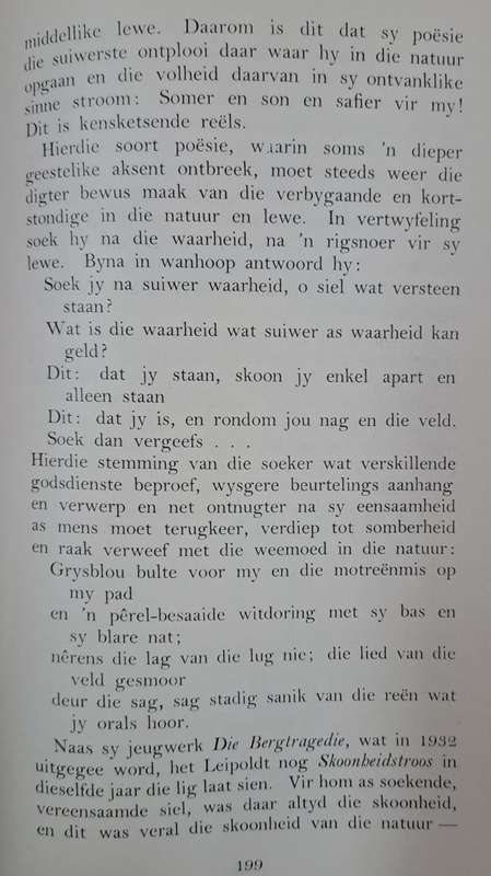 Mens en woord - C. M. van den Heever (Hard cover with dj)