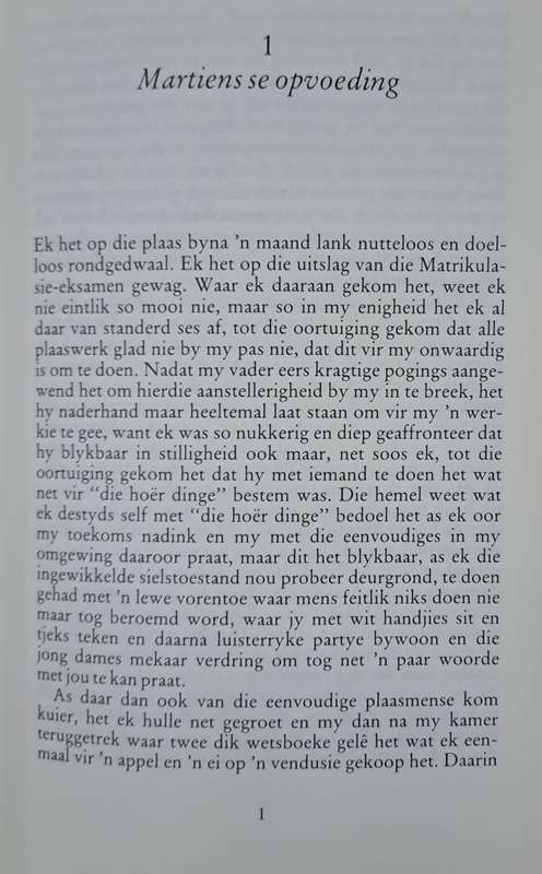 Martbinus se roem - C. M. Van den Heever (Hard cover with dj)
