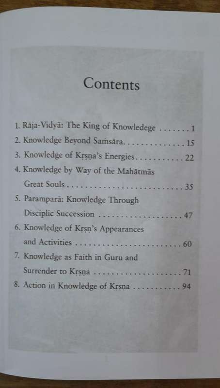Raja-Vidya - AC Bhaktivedanta Swami Prabhupada (Paperback book with no dj)