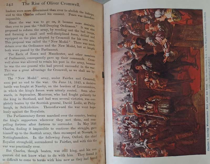 Nelsons School History - G. W. Prothero & M.A. & Litt.d. (Hard cover with no DJ)